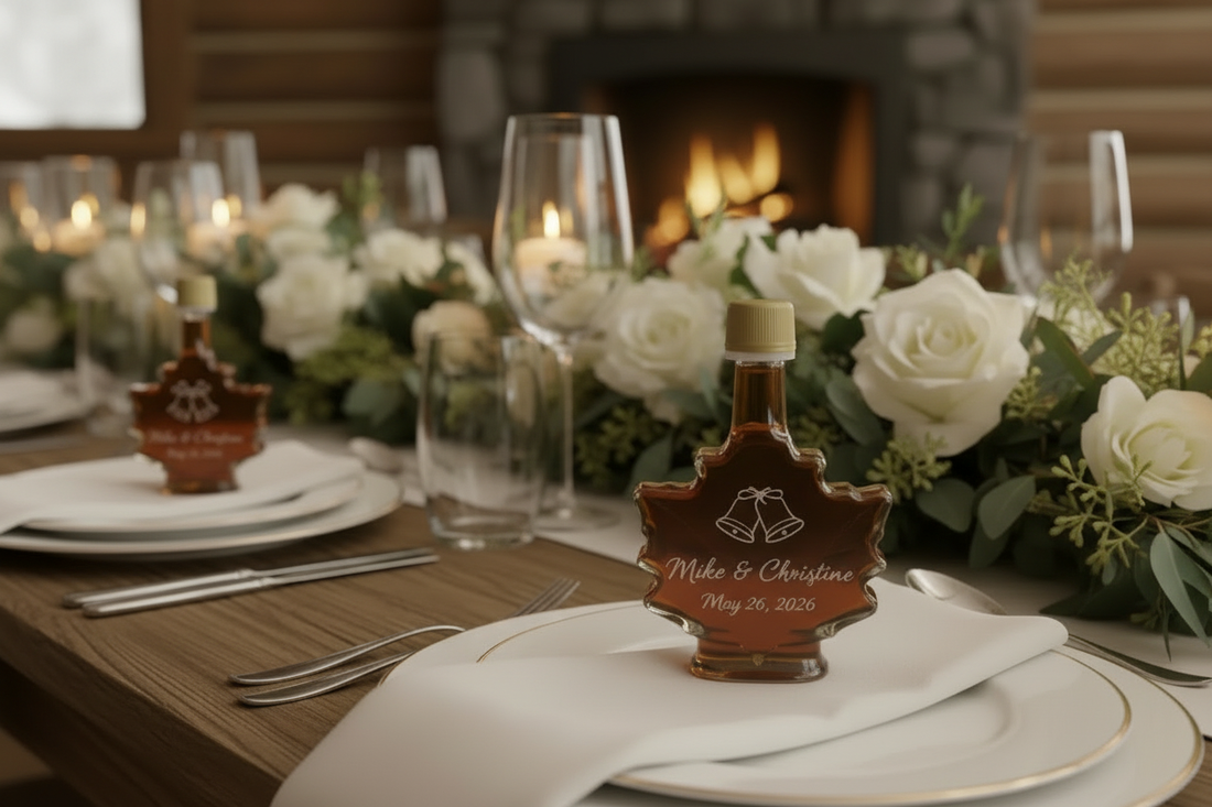Maple Syrup Wedding Favours: A Sweet Canadian Touch for Your Big Day