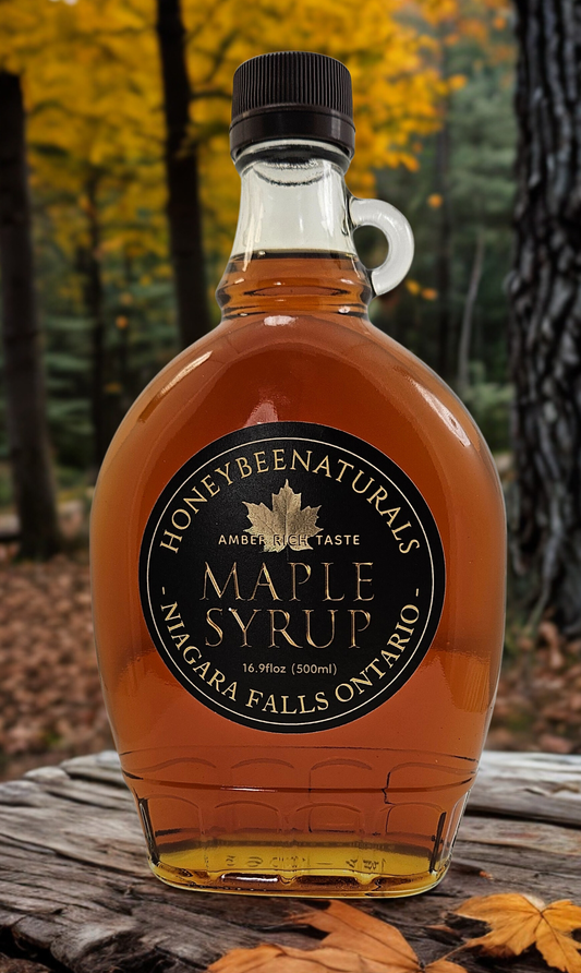 Pure Canadian Maple Syrup - Amber Rich Taste - 500ml