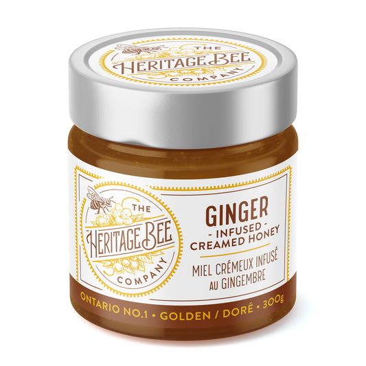 Ginger Creamed Honey - 300 g (10.6 oz)