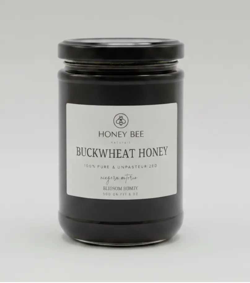buckwheat blossom honey 500g - Honey Bee Naturals
