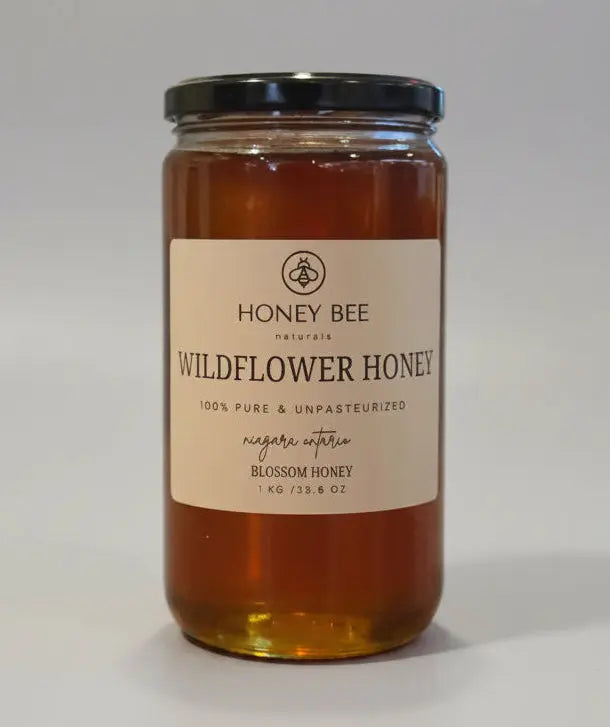 wildflower blossom honey from niagar - Honey Bee Naturals