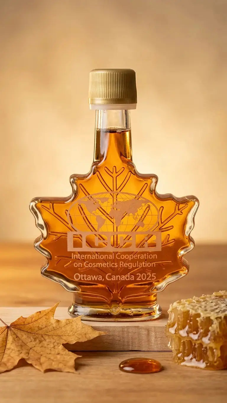 Canadian Amber Maple Syrup – 50ml Bottle Honey Bee Naturals
